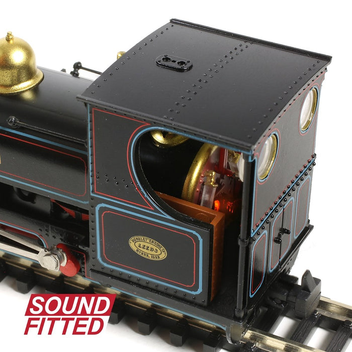 Narrow Gauge [OO-9] 391-126SF Main Line Hunslet 0-4-0ST 'Charles' Penrhyn Quarry Lined Black (Late)