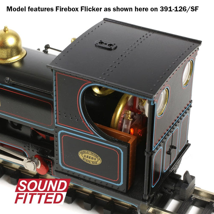 Narrow Gauge [OO-9] 391-127SF Main Line Hunslet 0-4-0ST 'Linda' Penrhyn Quarry Lined Black (Late) [W]