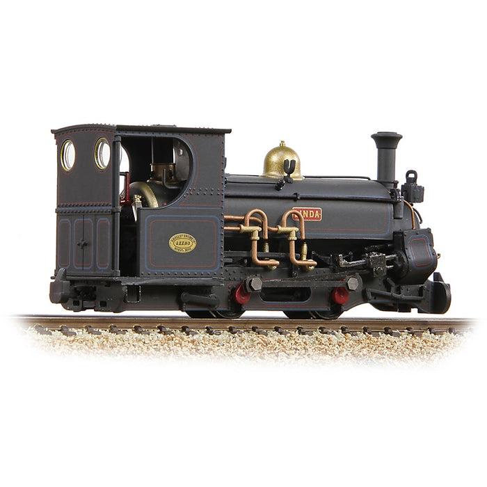 Narrow Gauge [OO-9] 391-127 Main Line Hunslet 0-4-0ST 'Linda' Penrhyn Quarry Lined Black (Late) [W]