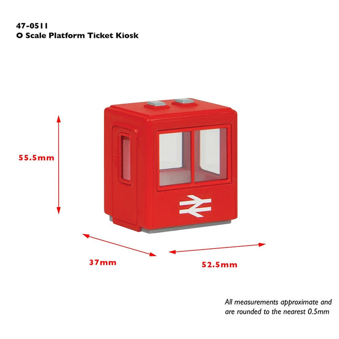 Scenecraft [1:43] 47-0511 Platform Ticket Kiosk