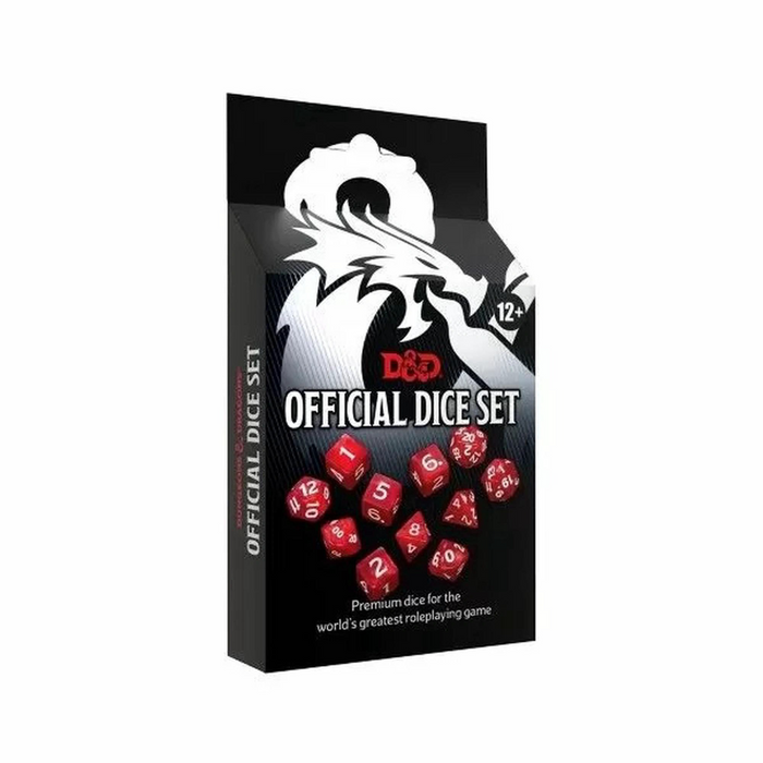 D&D Dungeons & Dragons Official Dice Set