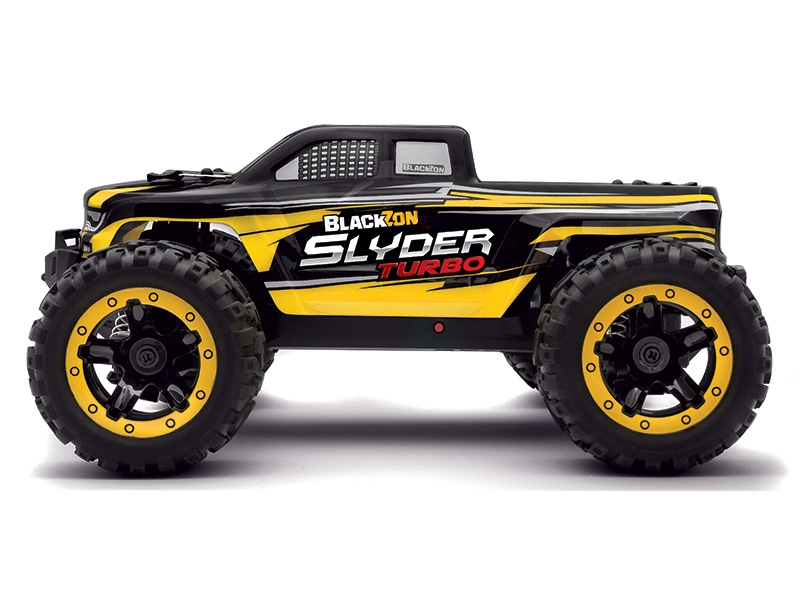 BlackZon 540213 1/16 Slyder MT Turbo Yellow with Battery and Charger