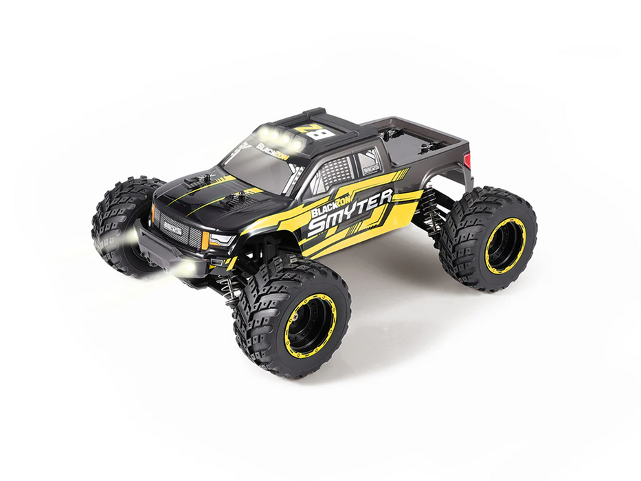 BlackZon 540225 1/12 Smyter MT 4WD Yellow with Battery and Charger