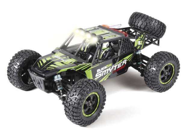 BlackZon 540232 1/12 Smyter DB Turbo Green with Battery and Charger