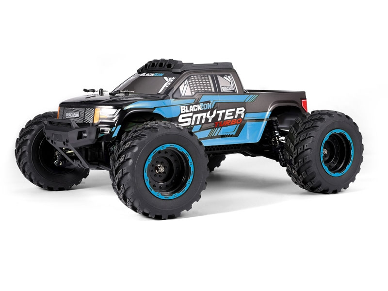 BlackZon 540252 1/12 Smyter MT Turbo Blue with battery and charger
