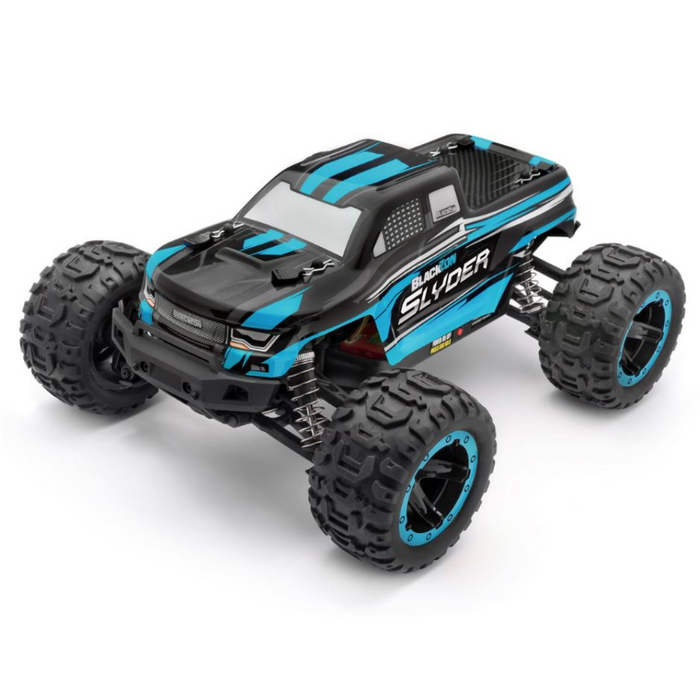 BlackZon 540104 1/16 Slyder 4WD MT Blue with Battery and Charger