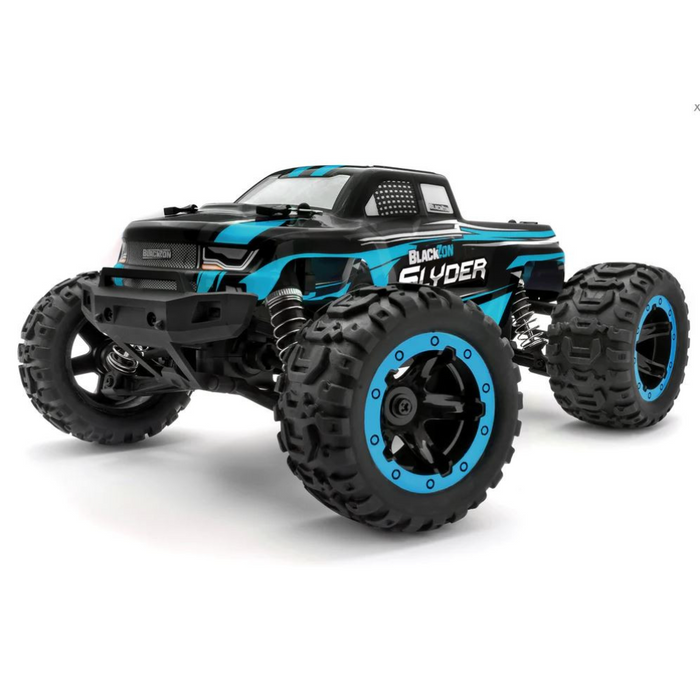 BlackZon 540104 1/16 Slyder 4WD MT Blue with Battery and Charger