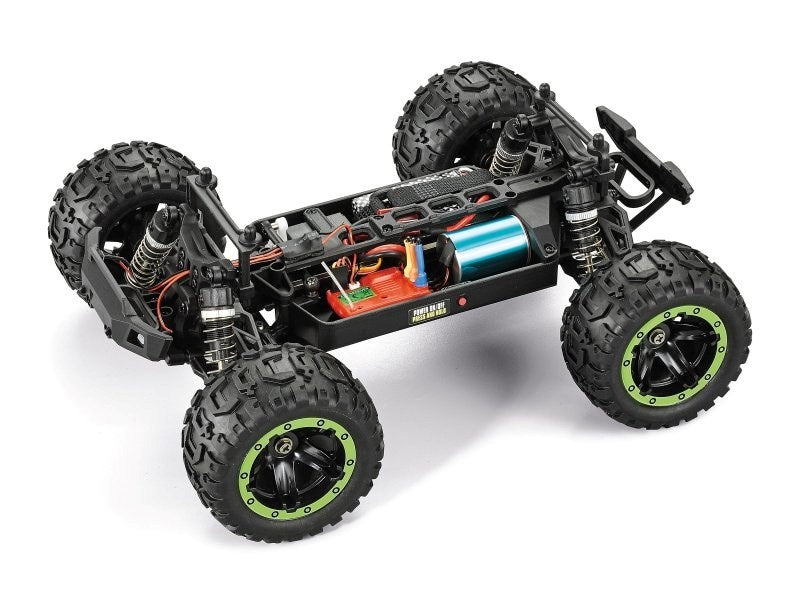 BlackZon 540200 1/16 Slyder MT Turbo Green with Battery and Charger