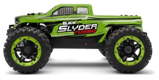 BlackZon 540200 1/16 Slyder MT Turbo Green with Battery and Charger
