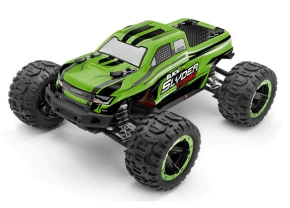 BlackZon 540200 1/16 Slyder MT Turbo Green with Battery and Charger