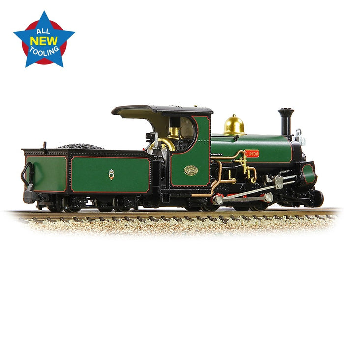 Narrow Gauge [OO-9] 391-130 Mainline Hunslet 0-4-0STT 'Linda' Ffestiniog Railway Green