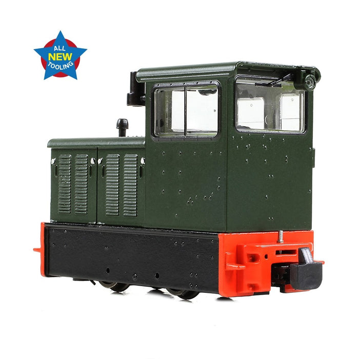 Narrow Gauge [OO-9] 392-026 Baguley-Drewry 70hp Diesel in Green