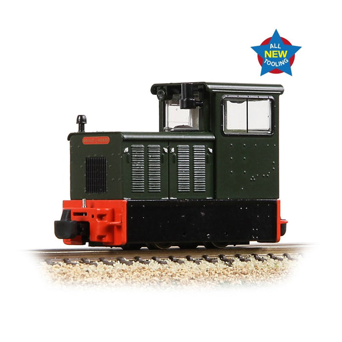 Narrow Gauge [OO-9] 392-026 Baguley-Drewry 70hp Diesel in Green