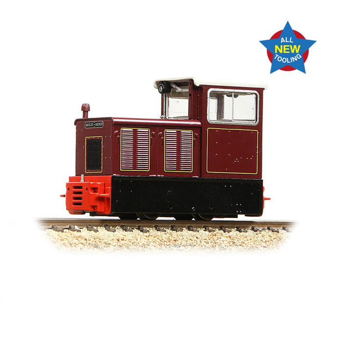 Narrow Gauge [OO-9] 392-027 Baguley-Drewry 70hp Diesel in Lined Crimson