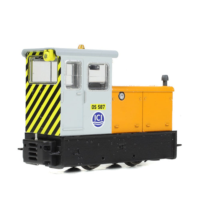 Narrow Gauge [OO-9] 392-028 Baguley-Drewry 70hp Diesel 'ICI' in Orange & Grey