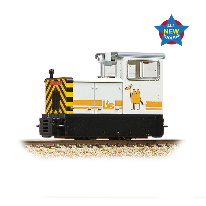 Narrow Gauge [OO-9] 392-029 Baguley-Drewry 70hp Diesel in British Industrial Sands White