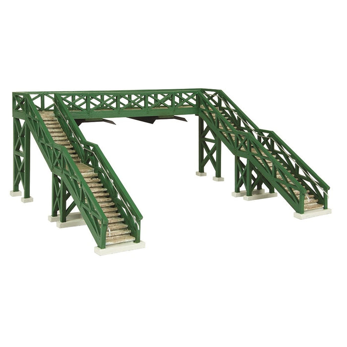 Scenecraft [1:76] 44-0196B (OO9) Wooden Footbridge - Green