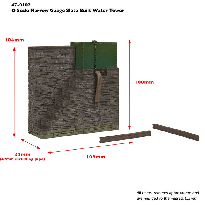 Scenecraft [1:43] 47-0102 (NG7) Slate Built Water Tower