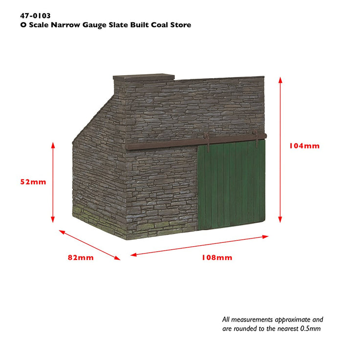 Scenecraft [1:43] 47-0103 (NG7) Slate Built Coal Store