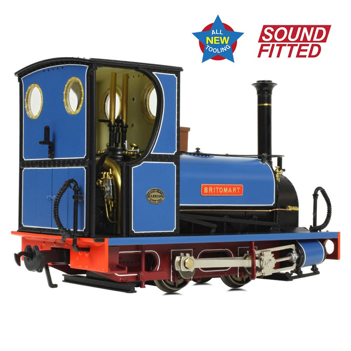 Narrow Gauge [NG7] 71-026SF Quarry Hunslet 0-4-0ST 'Britomart' Pen-yr-Orsedd Quarry Blue