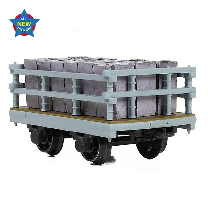 Narrow Gauge [NG7] 73-027 Dinorwic Slate Wagon with sides Grey [WL]