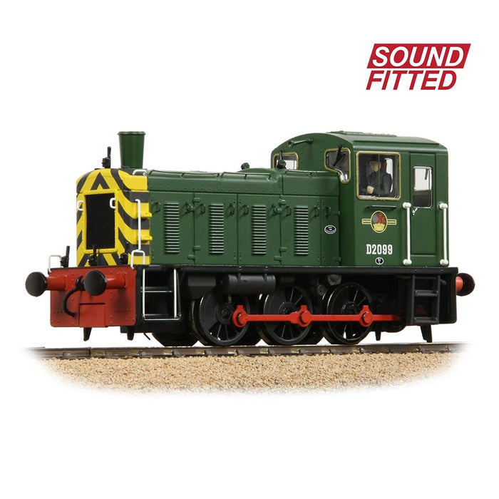 Branchline [OO] 31-364BSF Class 03 D2099 BR Green (Wasp Stripes) [W]