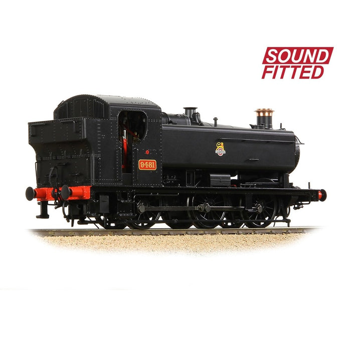 Branchline [OO] 35-026ASF GWR 94XX Pannier Tank 9481 in BR Black (Early Emblem)