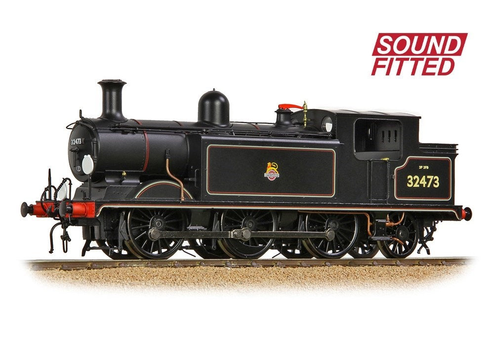 Bachmann Branchline 35-079ASF [OO] 1:76 LB&SCR E4 Tank 32473 BR Lined Black (Sound Fitted)