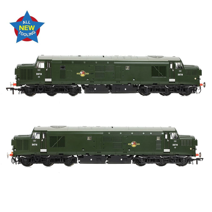 Bachmann Branchline 35-302 [OO] 1:76 Class 37/0 Split Headcode D6710 in BR Green (Late Crest)