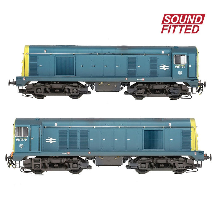 Bachmann Branchline 35-356SF [OO] 1:76 Class 20/0 Disc Headcode 20072 in BR Blue [W]