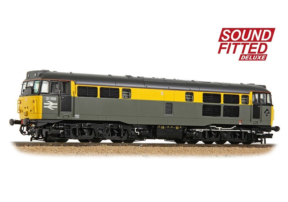 Bachmann Branchline 35-822SF [OO] 1:76 Class 31/1 Refurbished 31188 BR (Sound Fitted)