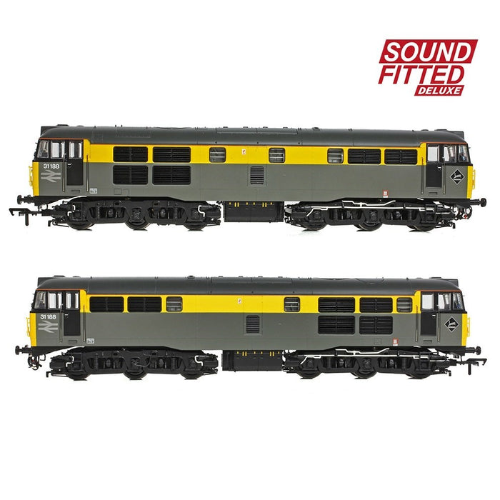 Bachmann Branchline 35-822SF [OO] 1:76 Class 31/1 Refurbished 31188 BR (Sound Fitted)