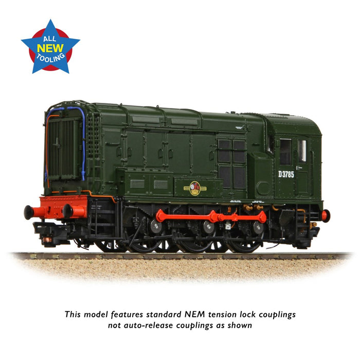 Bachmann Branchline [OO] 35-901 Class 08 D3785 BR Green (Late Crest)