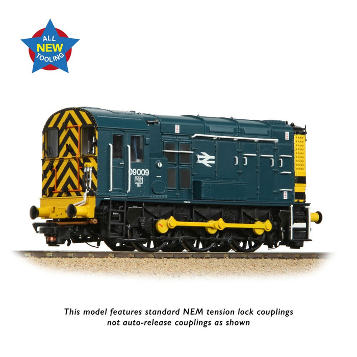 Bachmann Branchline [OO] 35-921 Class 09 09009 BR Blue (Wasp Stripes)