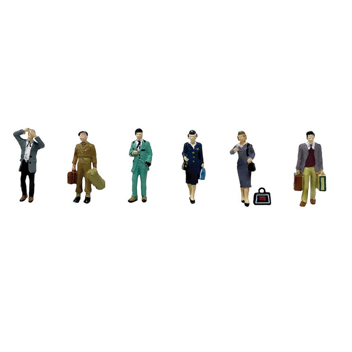 Bachmann Scenecraft [OO] 36-443 Post-War Era Figures Set C