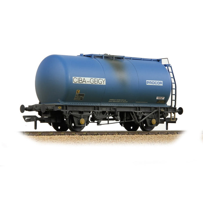 Branchline [OO] 37-584B BR 45T TTA Tank Wagon 'Ciba-Geigy' in Blue [W]