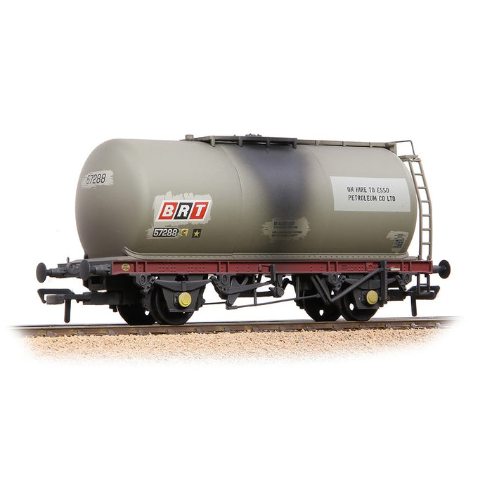 Branchline [OO] 37-594A BR 45T TTA Tank Wagon in Esso Grey (Unbranded) [W]