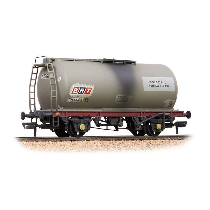 Branchline [OO] 37-594A BR 45T TTA Tank Wagon in Esso Grey (Unbranded) [W]