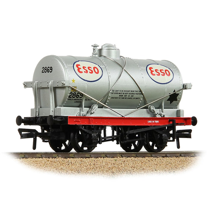 Branchline [OO] 37-684B 14T Tank Wagon 'Esso' in Silver