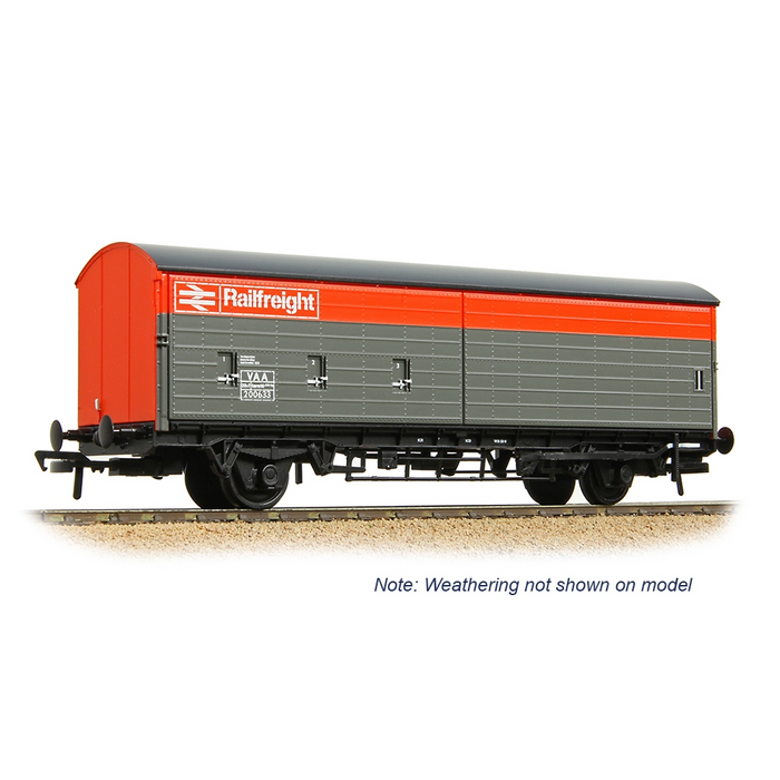 Bachmann Branchline [OO] 38-128B BR VAA Van in BR Railfreight Red & Grey [W]