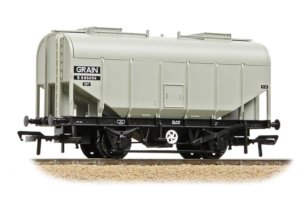 Bachmann Branchline 38-600B [OO] 1:76 BR 20T Grain Hopper BR Grey (Early)