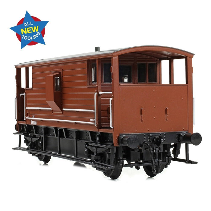 Bachmann Branchline 38-977 [OO] 1:76 LMS 20T Brake Van BR Bauxite