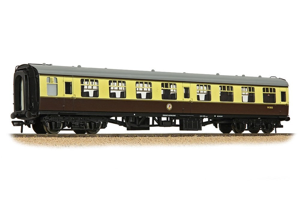 Bachmann Branchline 39-054D [OO] 1:76 BR Mk1 TSO Tourist Second Open BR (WR) Chocolate & Cream