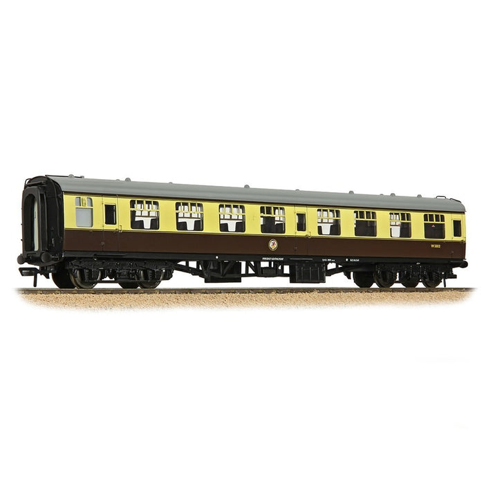 Bachmann Branchline 39-054D [OO] 1:76 BR Mk1 TSO Tourist Second Open BR (WR) Chocolate & Cream