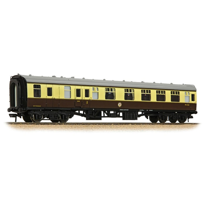 Bachmann Branchline 39-229D [OO] 1:76 BR Mk1 BCK Brake Composite Corridor BR (WR) Chocolate & Cream