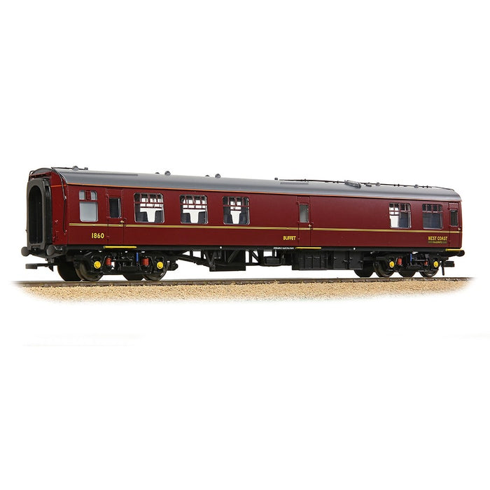 Branchline [OO] 39-266 BR Mk1 RMB Restaurant Miniature Buffet WCRC Maroon