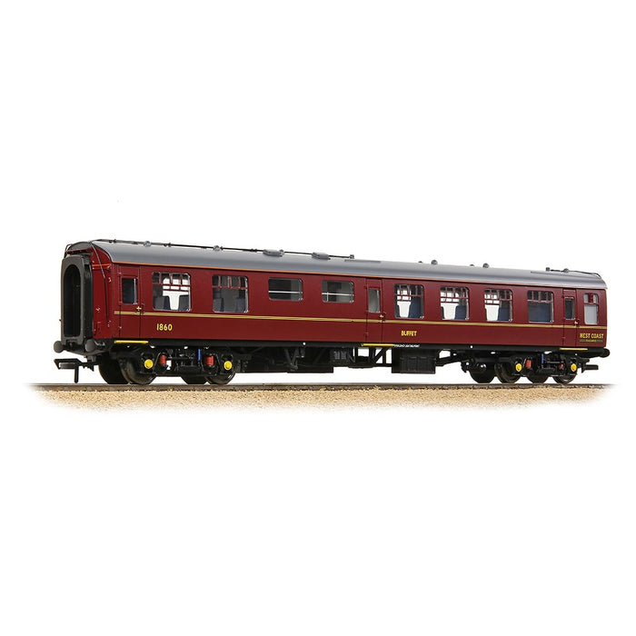 Branchline [OO] 39-266 BR Mk1 RMB Restaurant Miniature Buffet WCRC Maroon