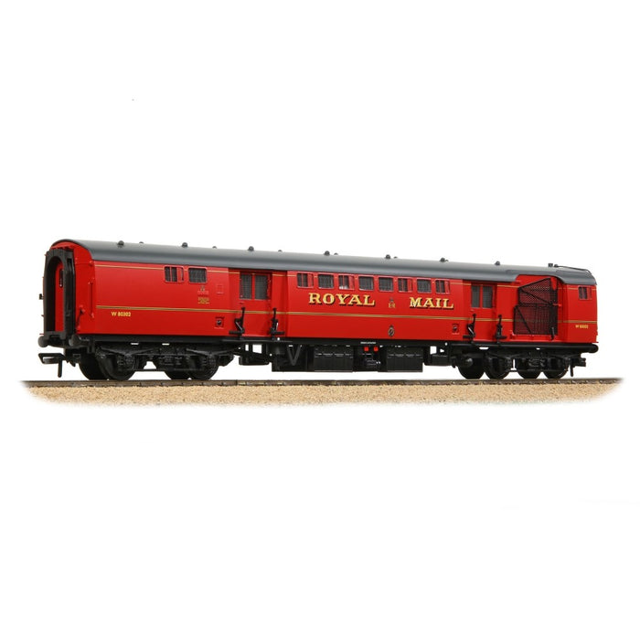 Branchline [OO] 39-421D BR Mk1 POS Post Office Sorting Van Post Office Red (with Net)