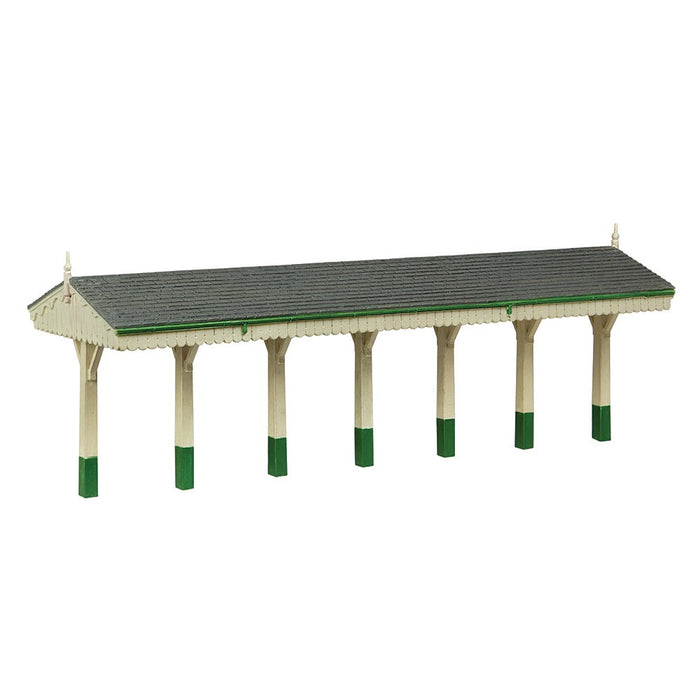Branchline [OO] 44-0188A S&DJR Wooden Canopy in Green and Cream