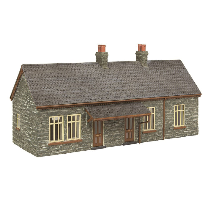 Scenecraft [1:76] 44-0194B Narrow Gauge (OO9) Station Cottages Brown